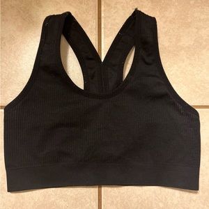 Black Sports Bra, No Tags, Size Medium
